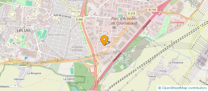localisation de l'entreprise DECOUP SERVICE PLUS à LES ULIS
