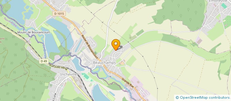 localisation de l'entreprise DECOUPAGE ET MOULAGE D'ELASTOMERES à BEAUCHAMPS