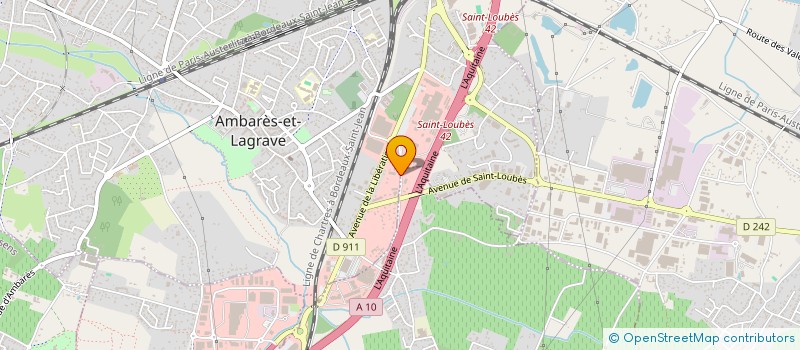 localisation de l'entreprise DECOUPE EXPRESS à AMBARES-ET-LAGRAVE