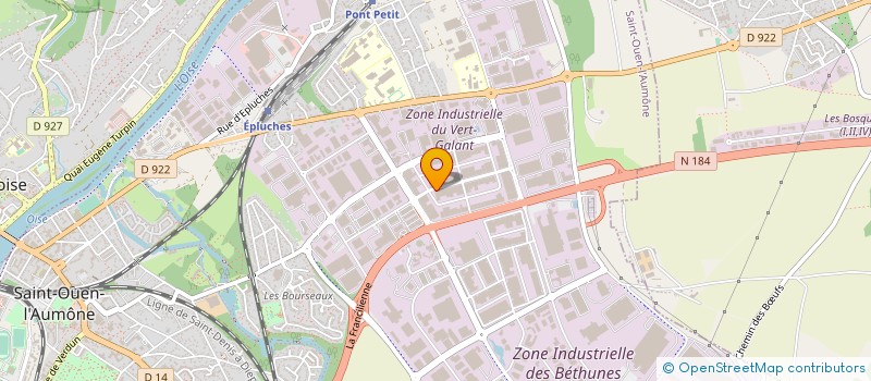 localisation de l'entreprise DECOUPE SERVICES à SAINT-OUEN-L'AUMONE