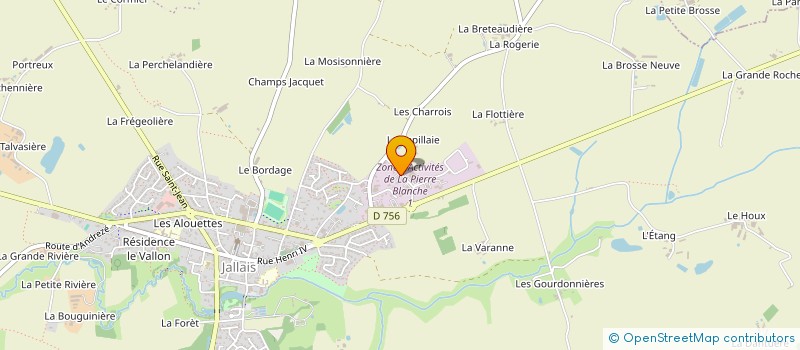 localisation de l'entreprise DECOUPE TUBE PRODUCTION à BEAUPREAU-EN-MAUGES