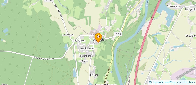 localisation de l'entreprise DECOUPES SERVICES  PRIAY