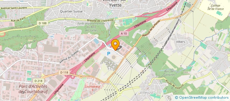 localisation de l'entreprise DECOUPES-SYSTEMES- DIAMANT- DSD à VILLEBON-SUR-YVETTE
