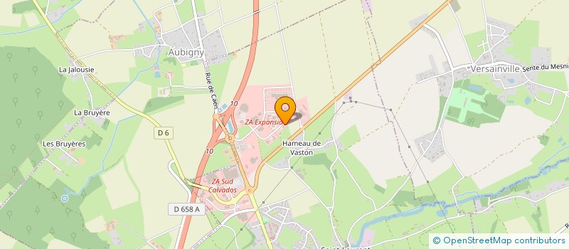 localisation de l'entreprise DECOUVELAERE LANDRAUD PODOLAK VELANOVSKI à FALAISE