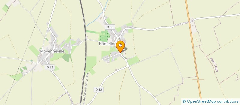 localisation de l'entreprise DECOUVELAERE LUCIE  HAMELINCOURT