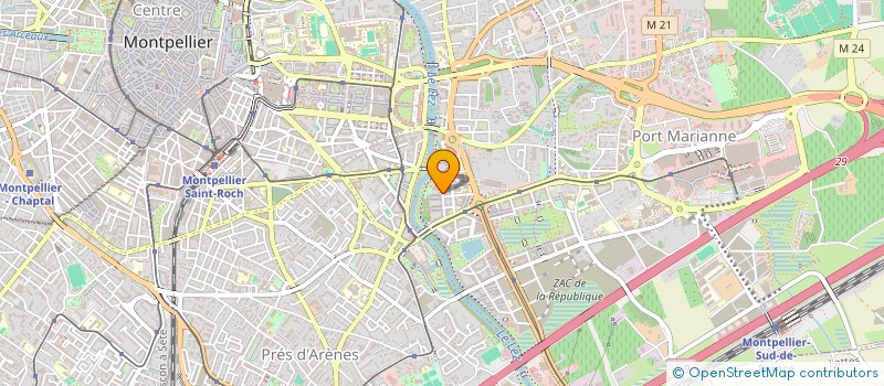 localisation de l'entreprise DECOUVERTE à MONTPELLIER