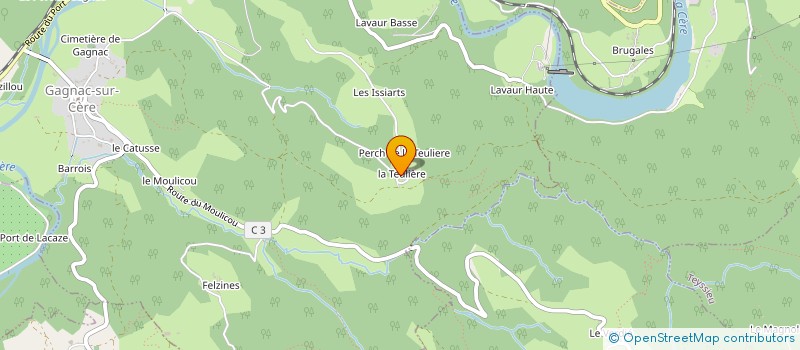 localisation de l'entreprise DECOUVERTE DE L ASIE  GAGNAC SUR CERE