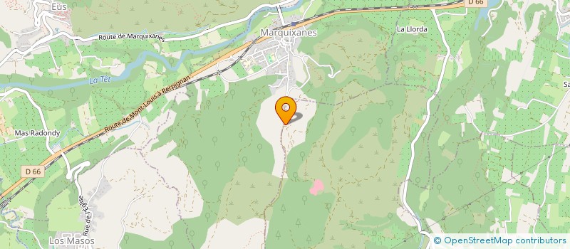 localisation de l'entreprise DECOUVERTE DE LA NATURE  MARQUIXANES
