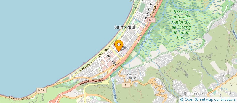 localisation de l'entreprise DECOUVERTE DES FONDS MARINS à SAINT-PAUL