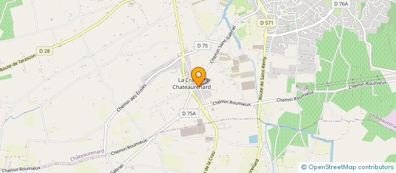 localisation de l'entreprise DECOUVERTE DES SAVEURS ESPAGNOLES  CHATEAURENARD