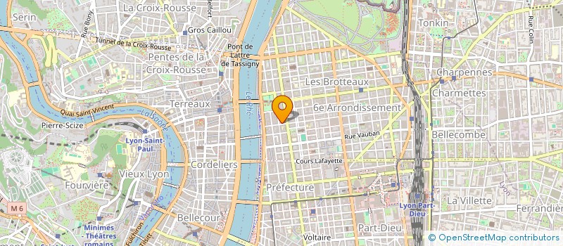 localisation de l'entreprise DECOUVERTE DES SENS à LYON