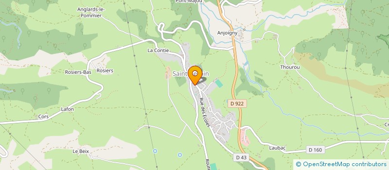 localisation de l'entreprise DECOUVERTE DES SENTIERS DORIENS à SAINT-CERNIN