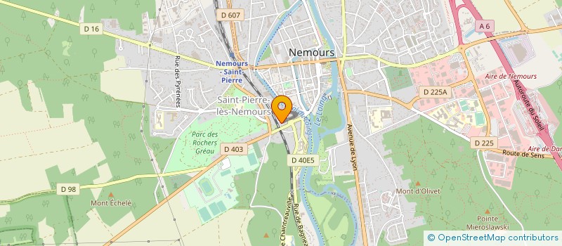 localisation de l'entreprise DECOUVERTE DU MONDE à SAINT-PIERRE-LES-NEMOURS
