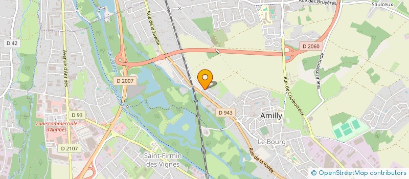 localisation de l'entreprise DECOUVERTE DU RUGBY DANS LES ECOLES DE L'AGGLOMERATION MONTARGOISE à AMILLY