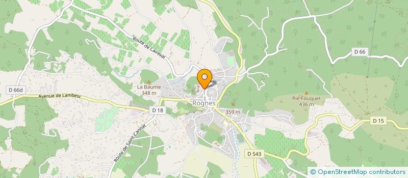 localisation de l'entreprise DECOUVERTES à FUVEAU