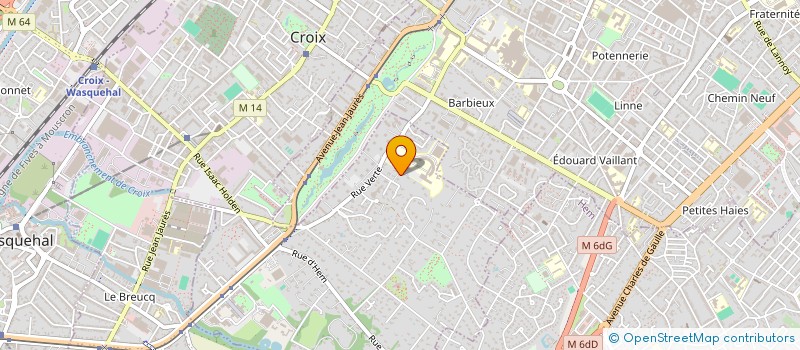 localisation de l'entreprise DECOUVREURS-BOURBAGOGNE à CROIX