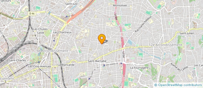 localisation de l'entreprise DECOUVRIR ET PROTEGER LA MEDITERRANEE 1383 à MARSEILLE 12EME