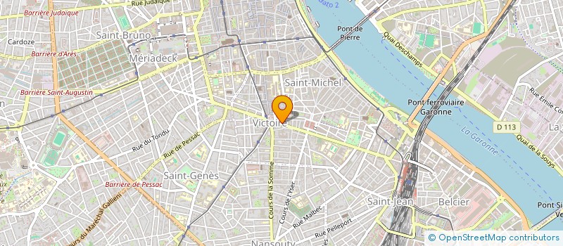 localisation de l'entreprise DECOUX  BORDEAUX