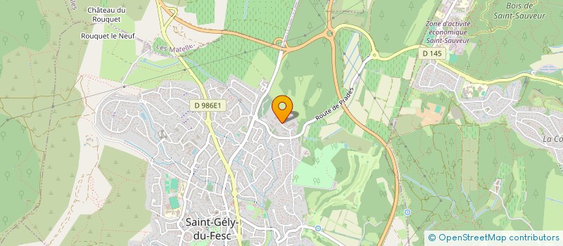 localisation de l'entreprise DECOVISION  VIOLS-LE-FORT