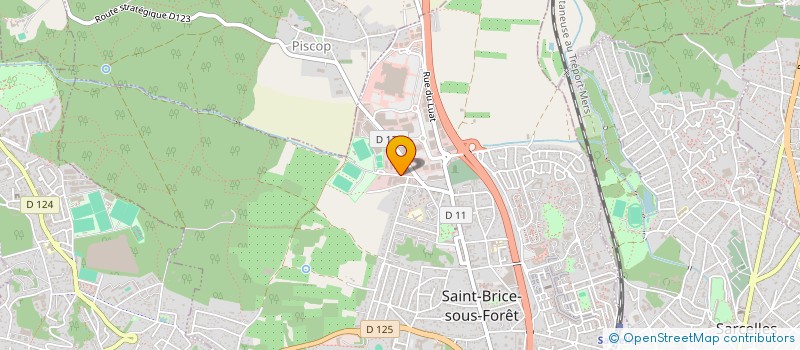 localisation de l'entreprise DECOVIVA à SAINT-BRICE-SOUS-FORET