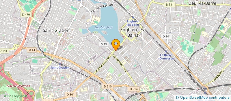 localisation de l'entreprise DECOWAG à ENGHIEN-LES-BAINS