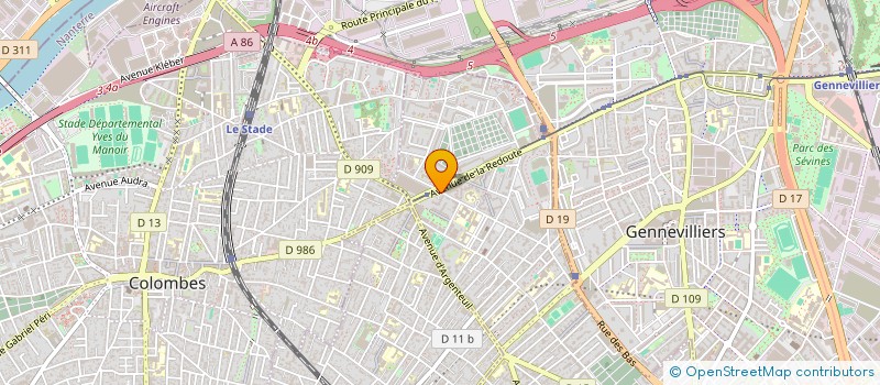 localisation de l'entreprise DECOWZ à ASNIERES-SUR-SEINE