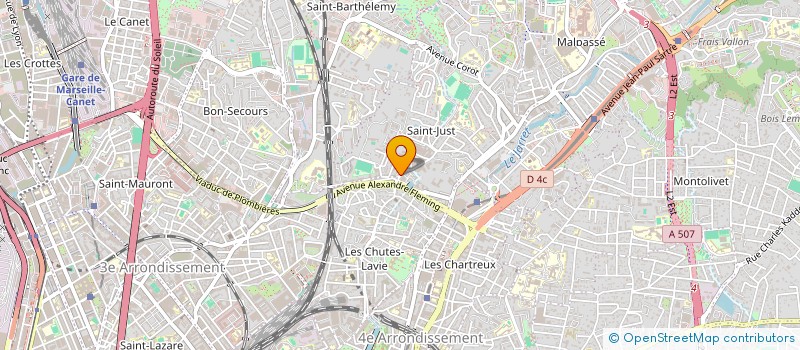 localisation de l'entreprise DECPATRU à MARSEILLE