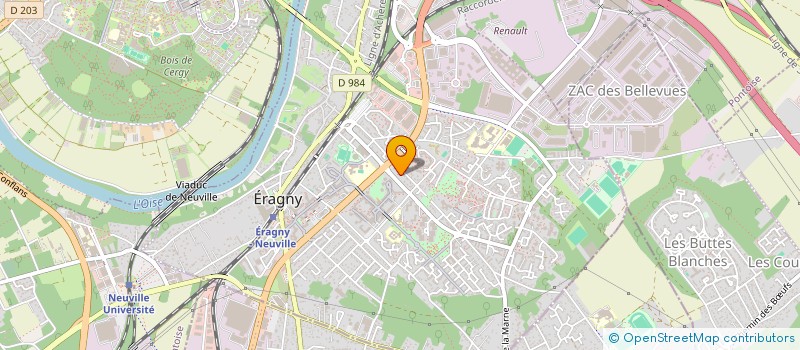 localisation de l'entreprise DECRASS MAX  ERAGNY