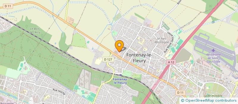 localisation de l'entreprise DECRE SAS à FONTENAY-LE-FLEURY