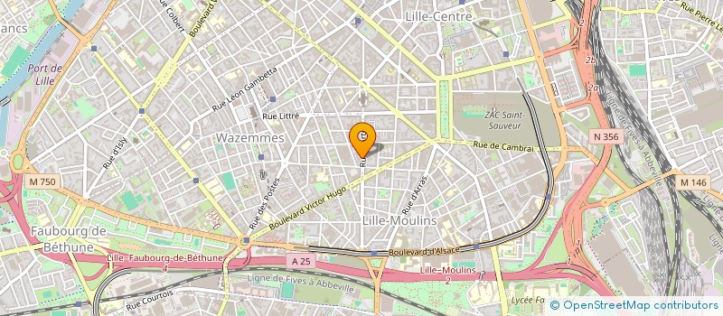 localisation de l'entreprise DECROCHONS LA LUNE à LILLE