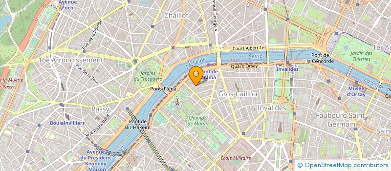 localisation de l'entreprise DECRYPTAGES SANS FRONTIERES à PARIS