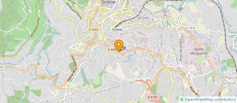 localisation de l'entreprise DECSIA RECHERCHE ET RENOVATION à GRASSE