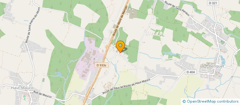 localisation de l'entreprise DECTERRASS  BENQUET