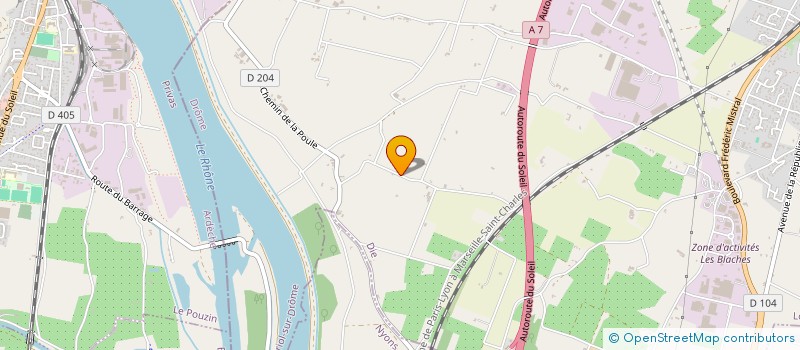 localisation de l'entreprise DECUGIS  LORIOL-SUR-DROME