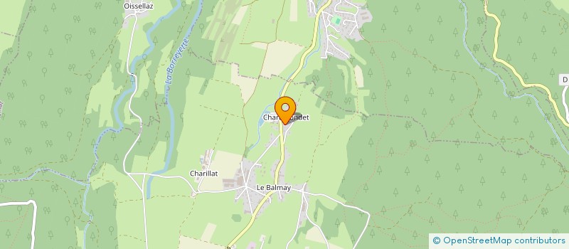 localisation de l'entreprise DECULLIER  VIEU-D'IZENAVE