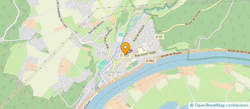 localisation de l'entreprise DECURE FERME BOENDER à DUCLAIR
