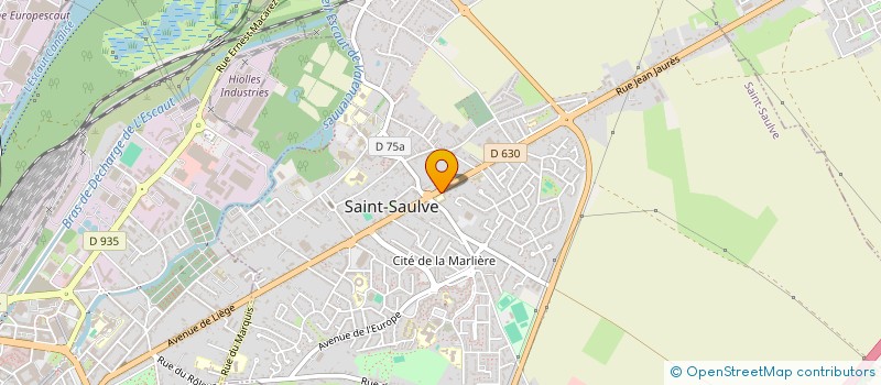 localisation de l'entreprise DECUUPERE-DELCARTE  SAINT-SAULVE