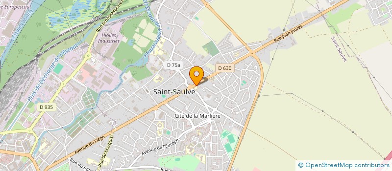 localisation de l'entreprise DECUUPERE - DELCARTE ET ASSOCIES à SAINT-SAULVE