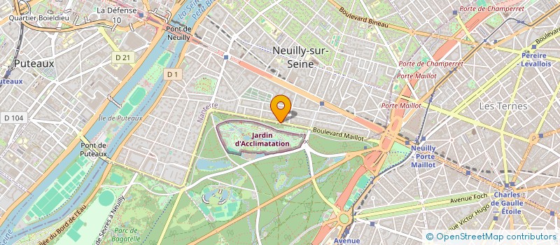 localisation de l'entreprise DECVIM CAPITAL PARTNERS à NEUILLY-SUR-SEINE