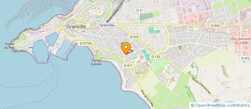 localisation de l'entreprise DECYCLE  GRANVILLE