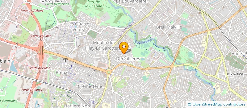 localisation de l'entreprise DED à NANTES