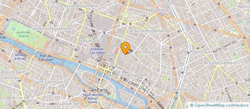 localisation de l'entreprise DEDAL à PARIS