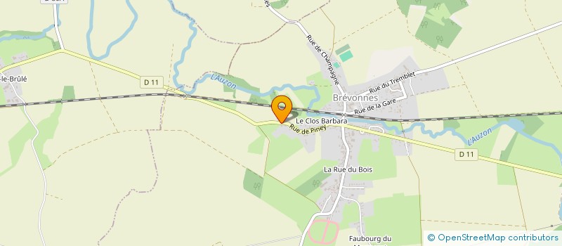 localisation de l'entreprise DEDAL-HOLDING  BREVONNES