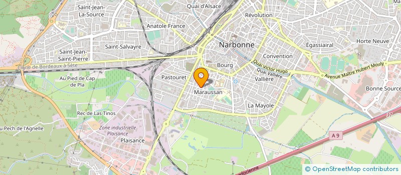 localisation de l'entreprise DEDALE à NARBONNE