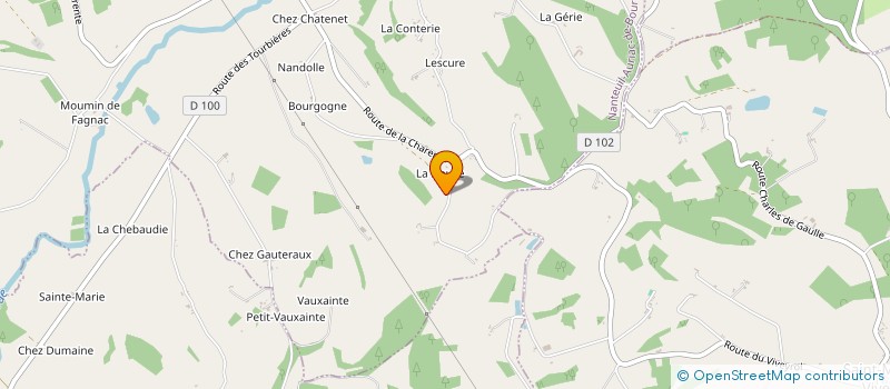 localisation de l'entreprise DEDALE  SAINT-JUST