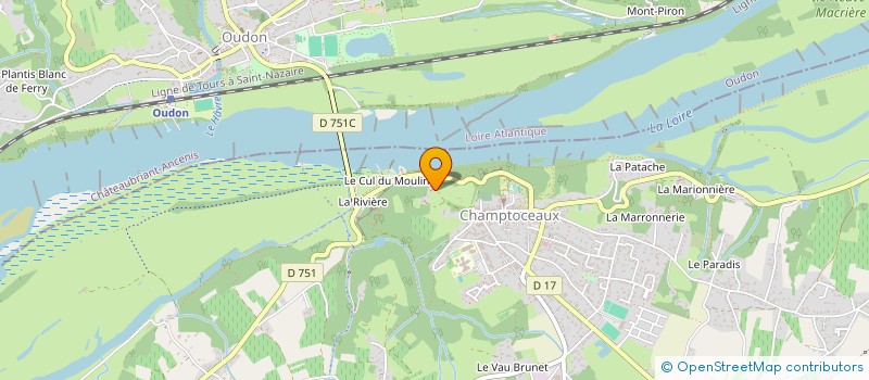 localisation de l'entreprise DEDALE FESTIVAL  OREE D'ANJOU