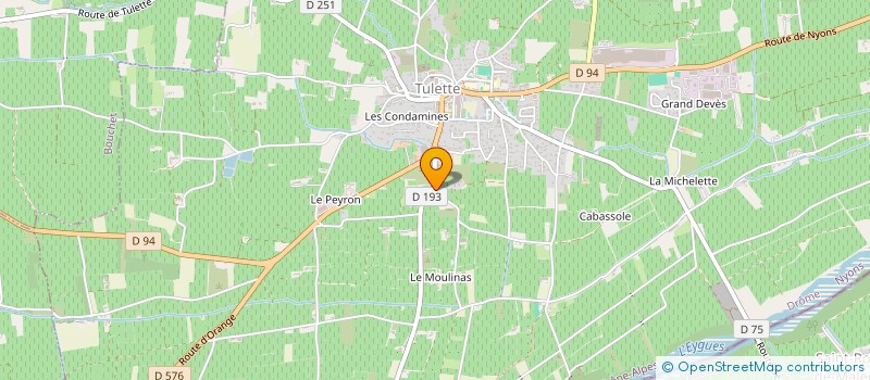localisation de l'entreprise DEDALE SCOP à TULETTE