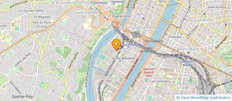 localisation de l'entreprise DEDALEO CONSEIL  LYON