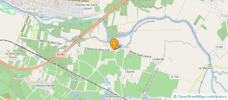 localisation de l'entreprise DEDALES & CIE à HOULETTE