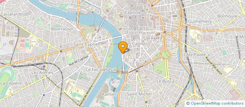 localisation de l'entreprise DEDALUS  ALBI